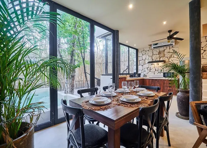 Afra 3 Beautiful Jungle House With Private Pool * Tulum